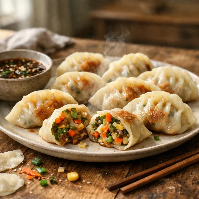 Garden Vegetable Dumplings