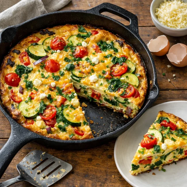 Garden Vegetable Frittata