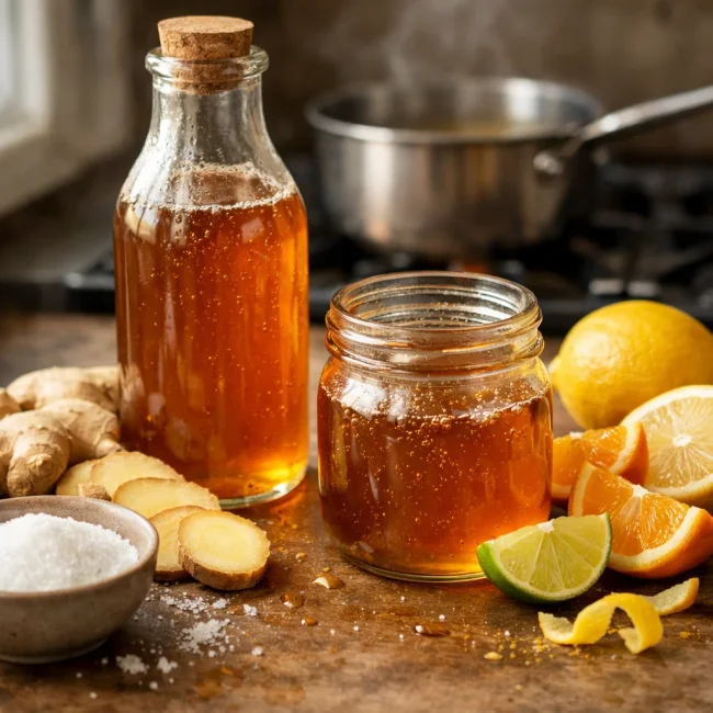 Ginger Citrus Simple Syrup