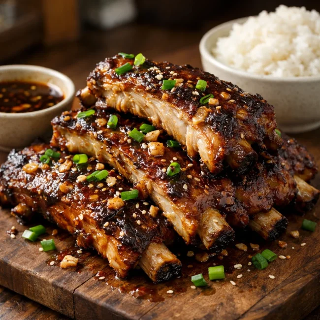 Ginger-Infused Slow Cooker Baby Back Ribs