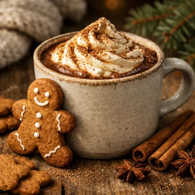 Gingerbread Hot Chocolate