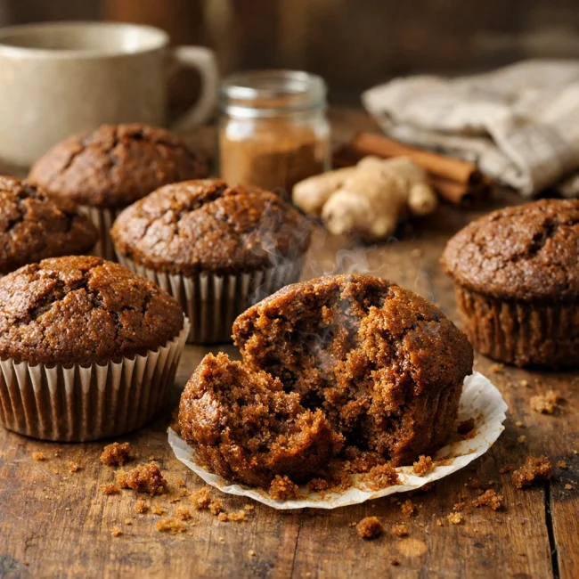 Gingerbread Muffins