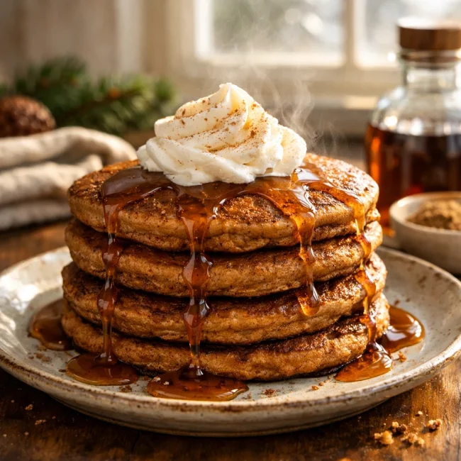 Gingerbread Pancakes