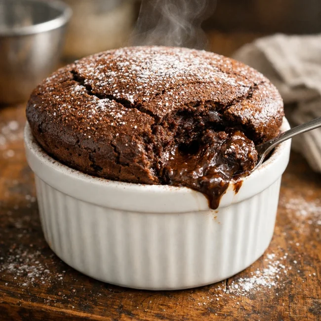 Gluten-Free Chocolate Soufflé