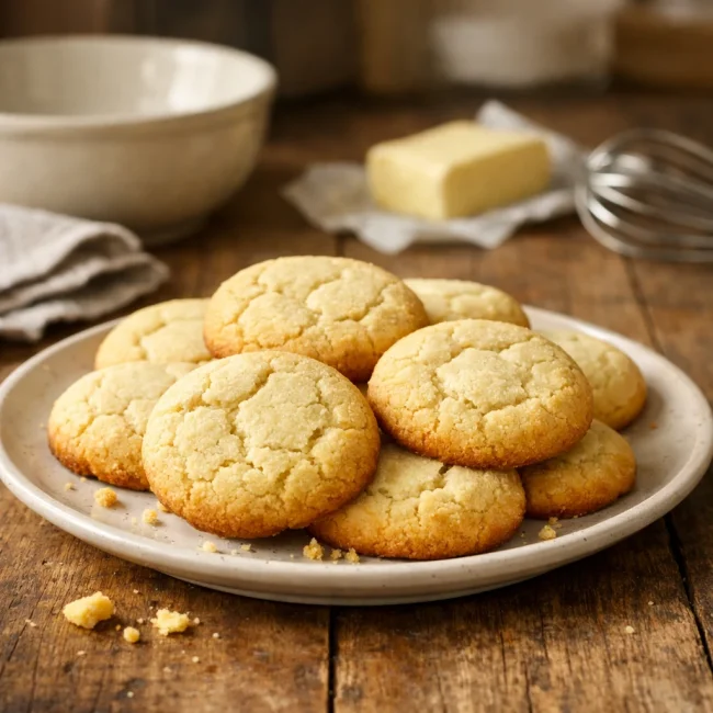 Golden Butter Cookies