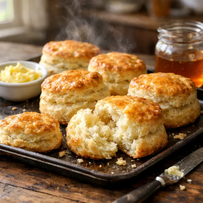 Golden Buttermilk Biscuits