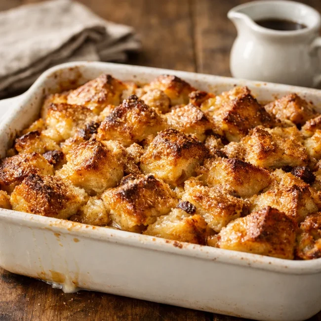 Golden Cinnamon French Toast Bake