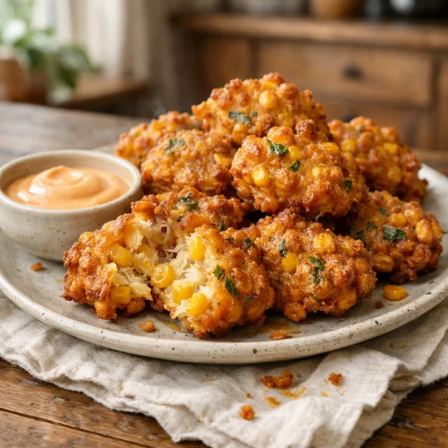 Golden Corn Fritters