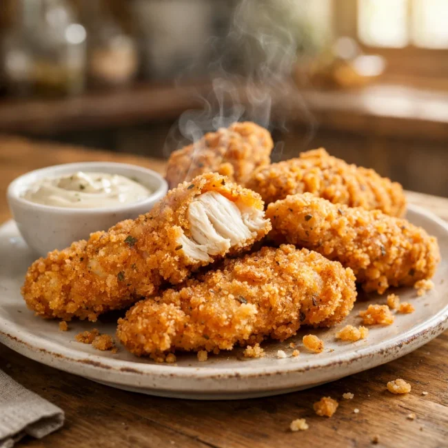 Golden Fried Chicken Tenders