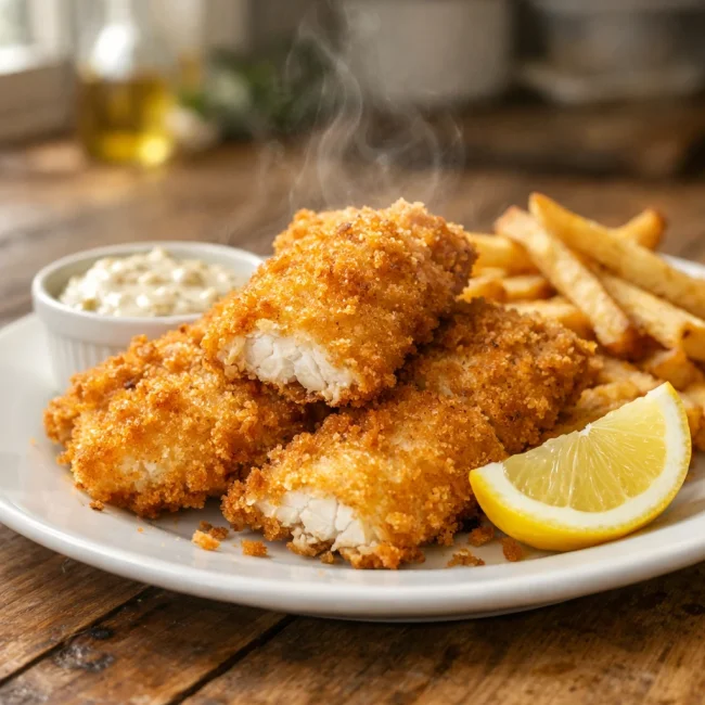 Golden Fried Fish Delight