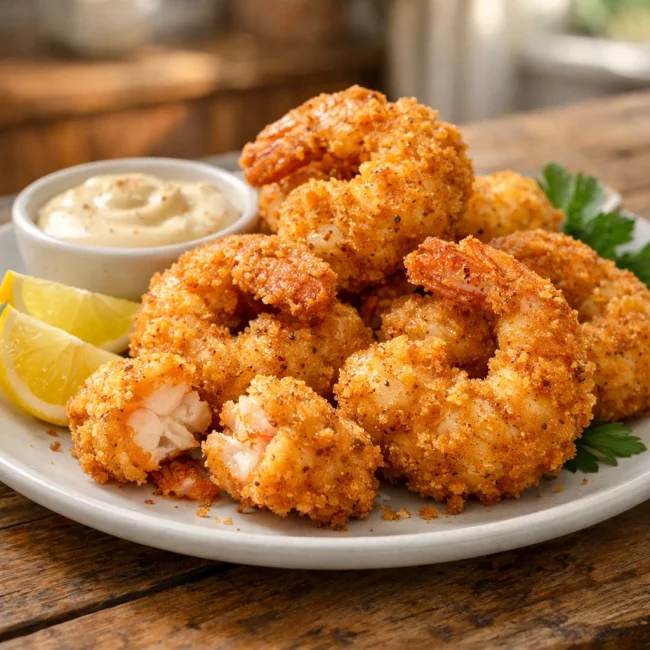 Golden Fried Shrimp