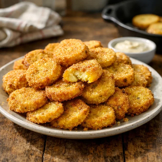 Golden Fried Yellow Squash