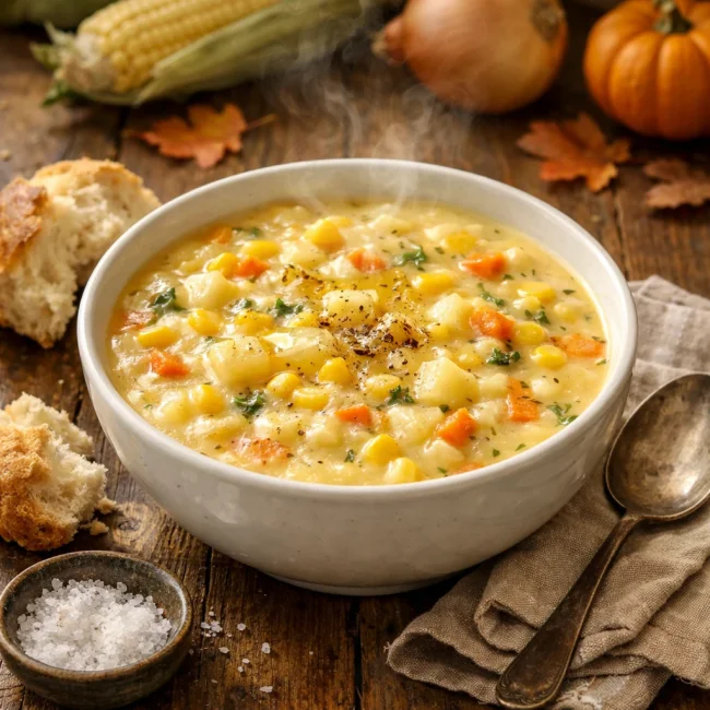 Golden Harvest Corn Chowder