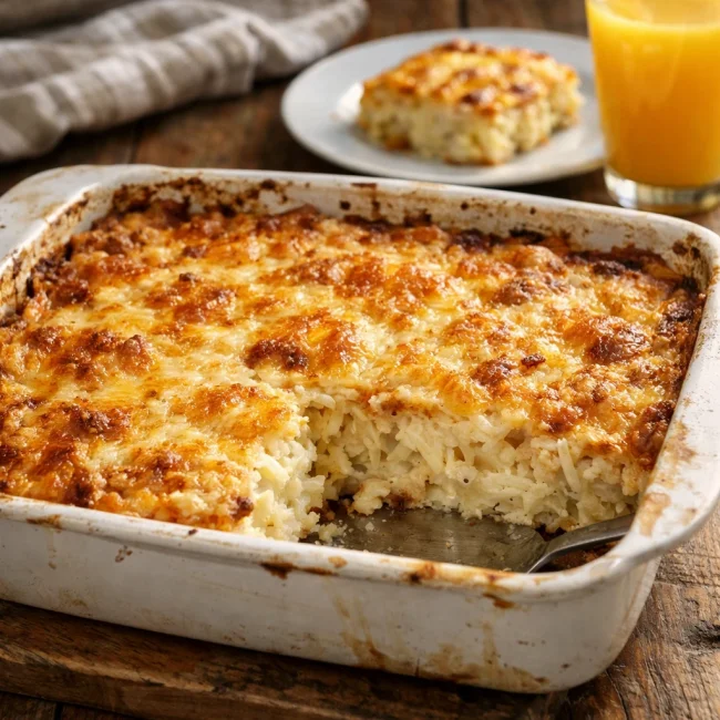 Golden Hash Brown Casserole
