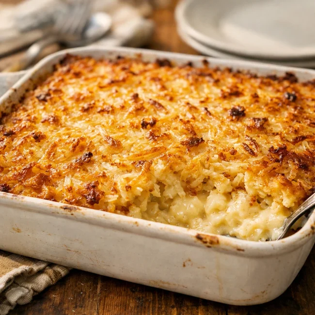 Golden Hashbrown Bake