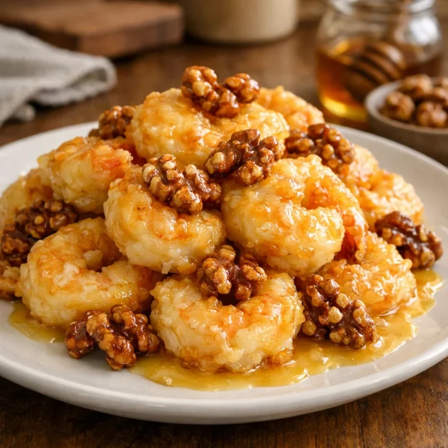 Golden Honey Walnut Shrimp