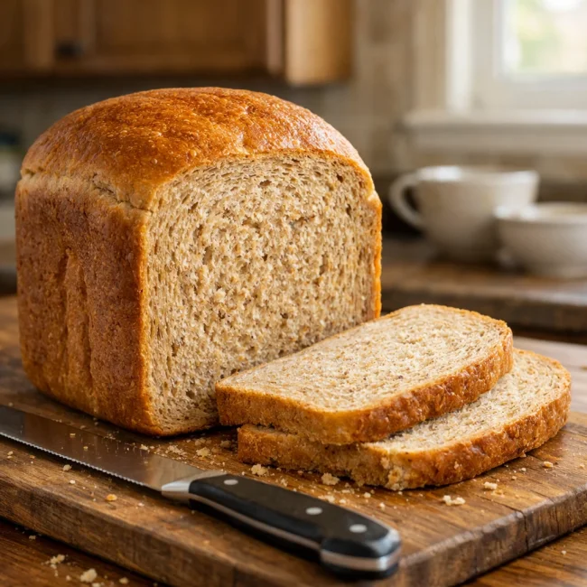 Golden Honey Wheat Bread