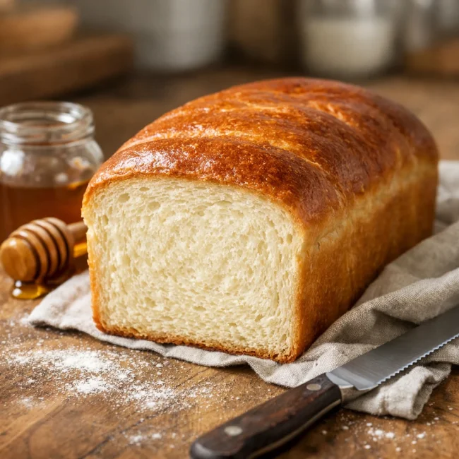 Golden Honey White Bread