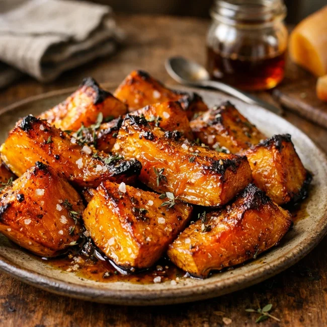 Golden Maple Roasted Butternut Squash