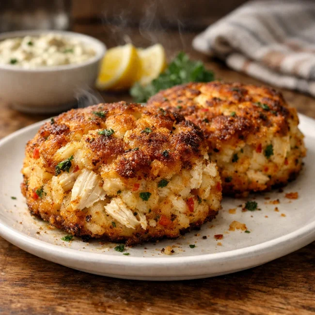 Golden Maryland Crab Cakes