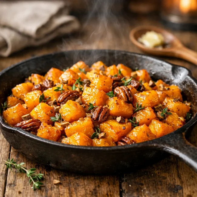Golden Sauteed Butternut Delight