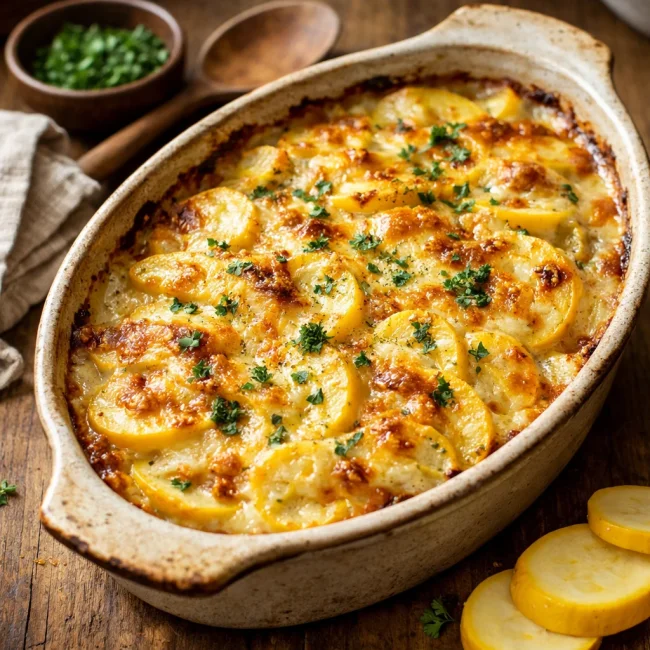 Golden Squash Gratin