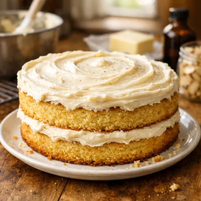 Golden Vanilla Dream Cake