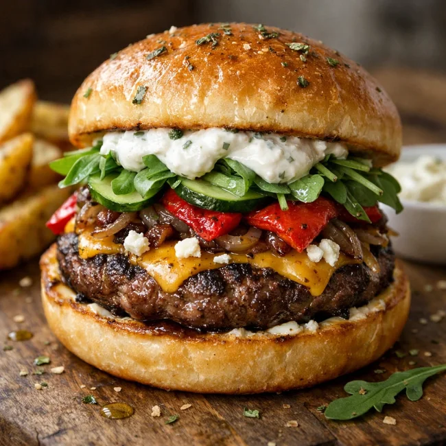 Gourmet Fusion Burger