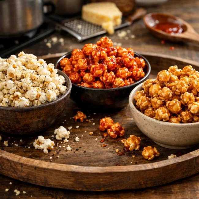 Gourmet Popcorn Trio