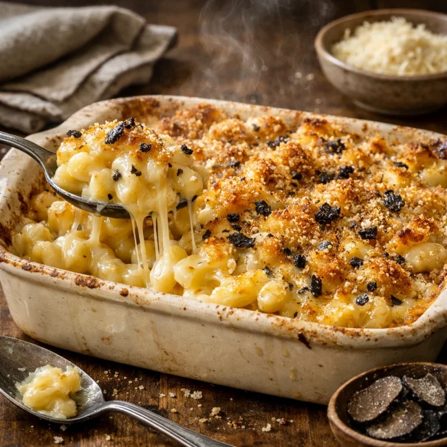 Gourmet Truffle Mac and Cheese