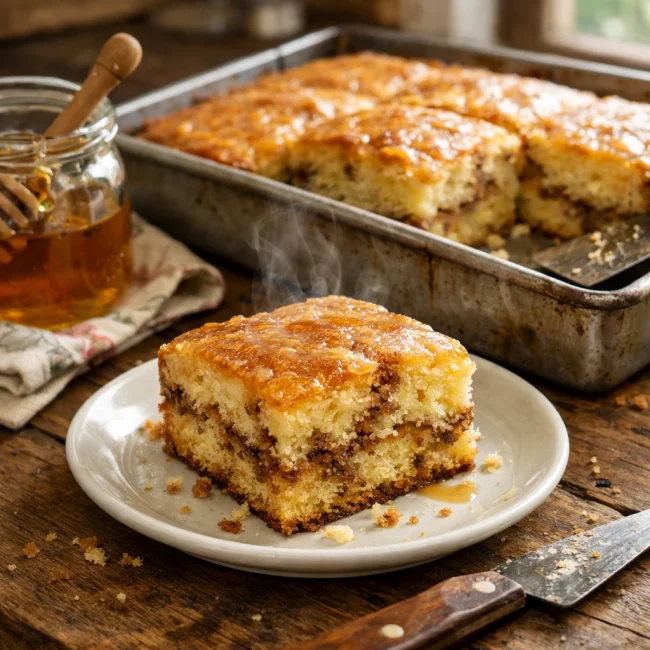 Grandma's Honey Bun Cake