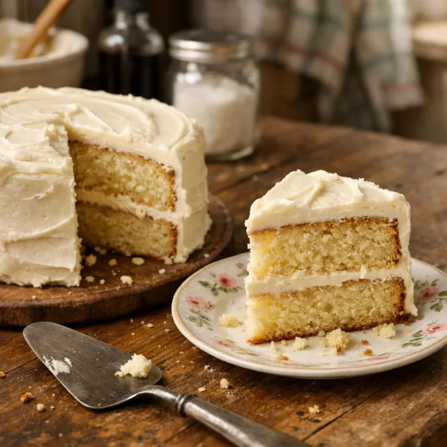 Grandma's Timeless Vanilla Cake