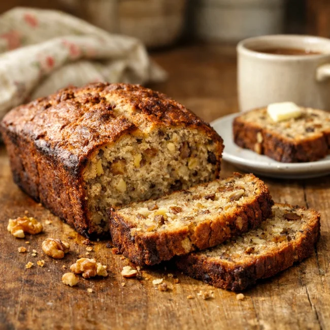 Grandmother's Banana Nut Loaf