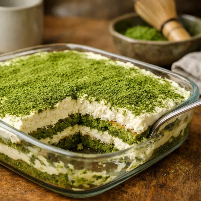 Green Tea Tiramisu