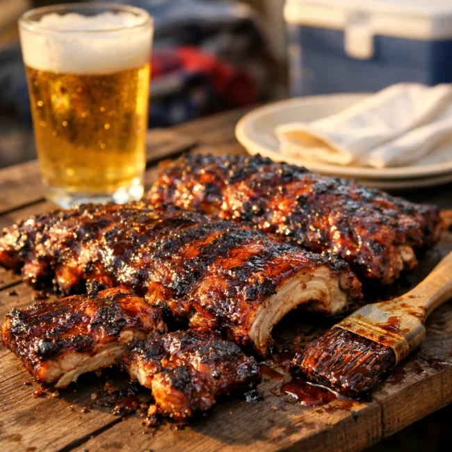 Grilled BBQ Ribs