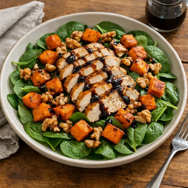 Grilled Chicken and Sweet Potato Salad
