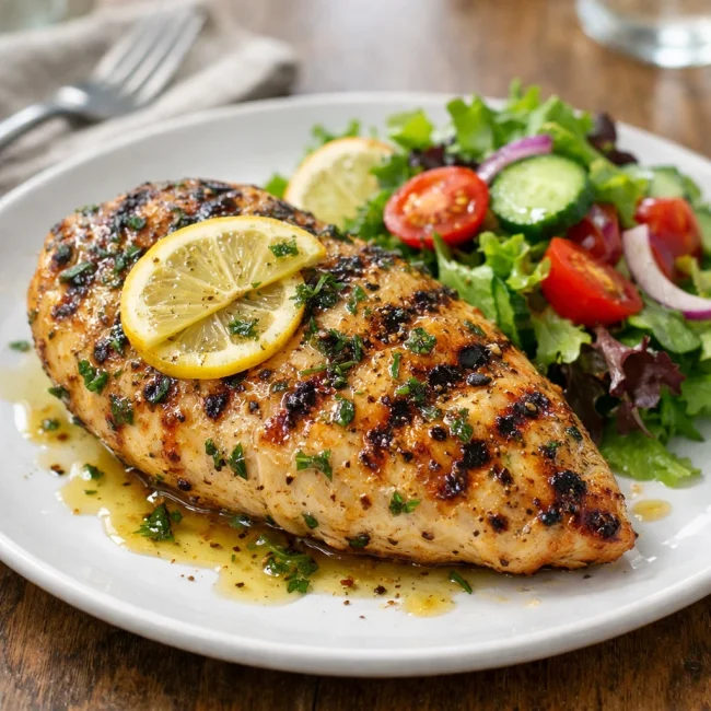 Grilled Lemon Herb Chicken