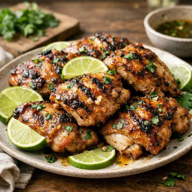 Grilled Lime and Cilantro Chicken