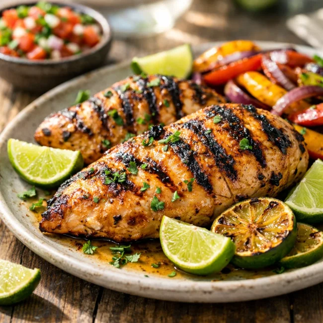 Grilled Tequila Lime Chicken