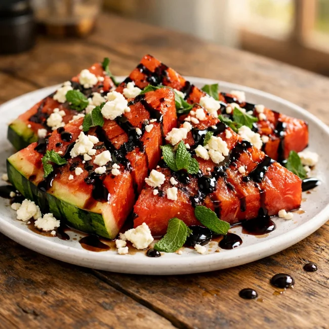 Grilled Watermelon Salad
