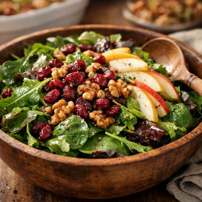 Harvest Cranberry Walnut Salad