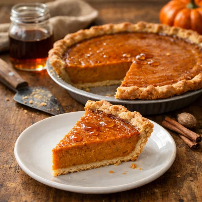 Harvest Spice Pumpkin Pie