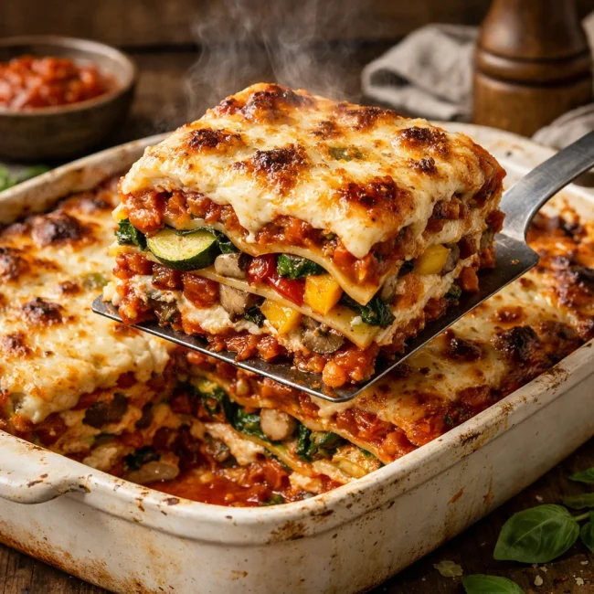 Harvest Vegetable Lasagna