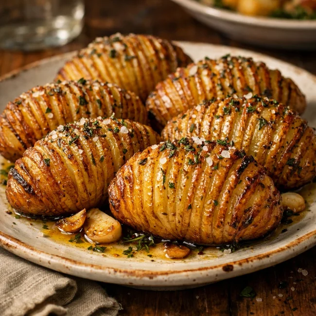 Hasselback Potatoes