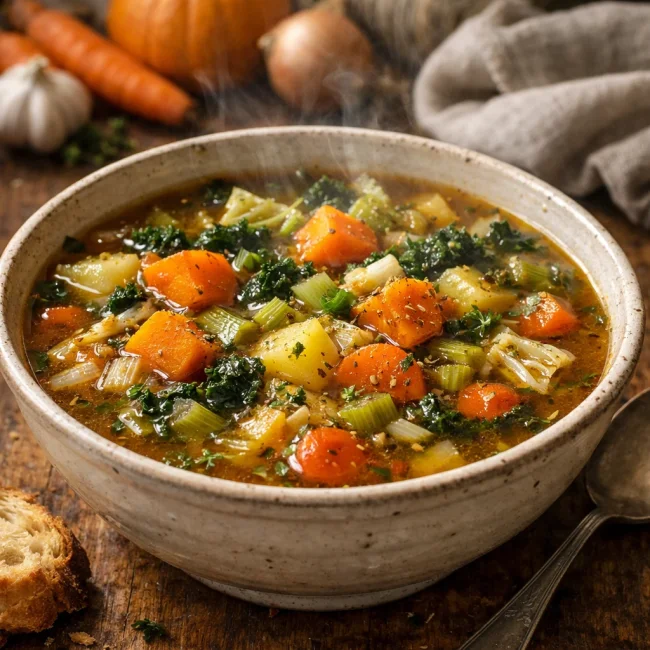 Hearty Autumn Harvest Vegetable Soup