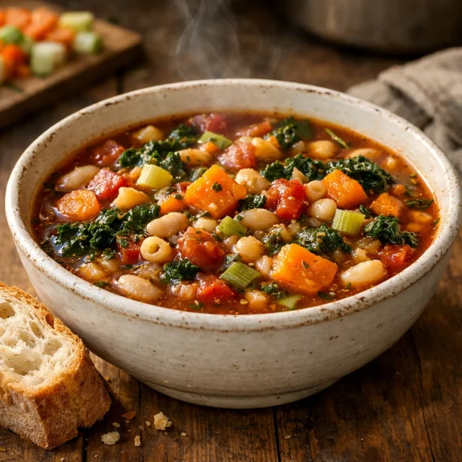 Hearty Autumn Minestrone