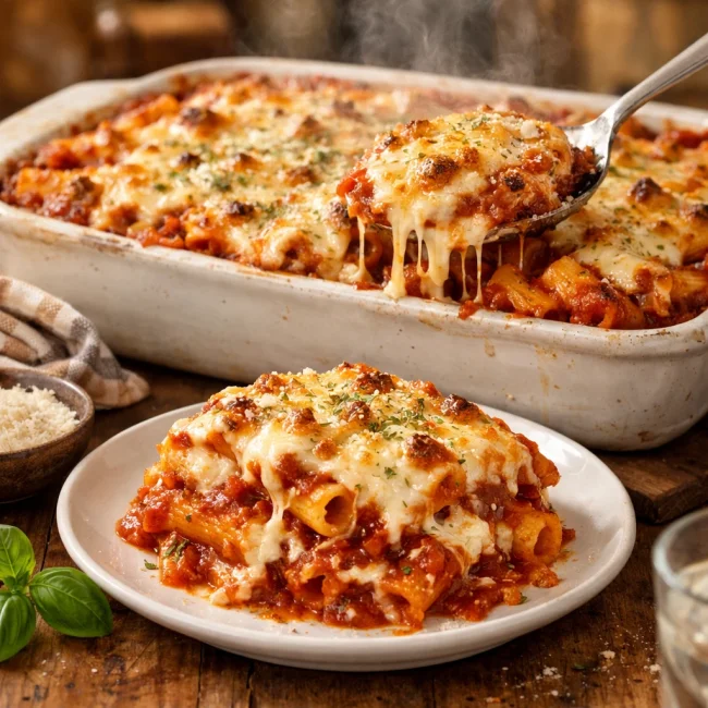 Hearty Baked Pasta Delight