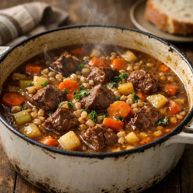 Hearty Beef and Barley Stew