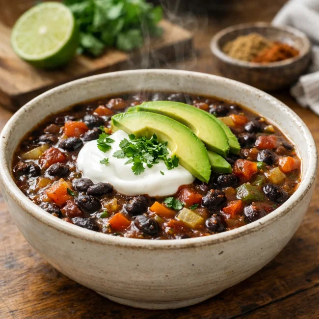 Hearty Black Bean Soup
