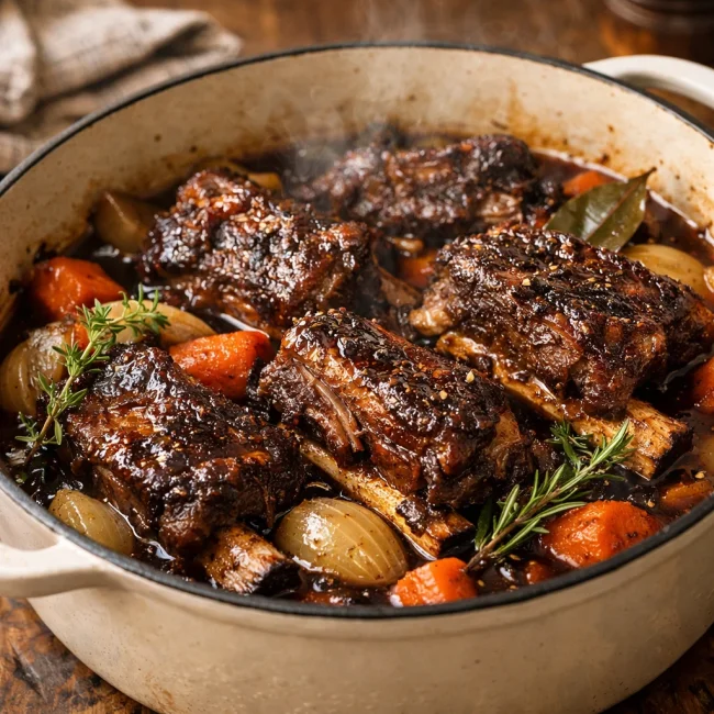 Hearty Braised Beef Short Ribs